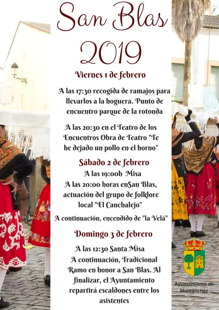 Imagen Programación San Blas 2019