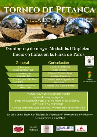 Imagen Torneo de Petanca, Villa de Montánchez