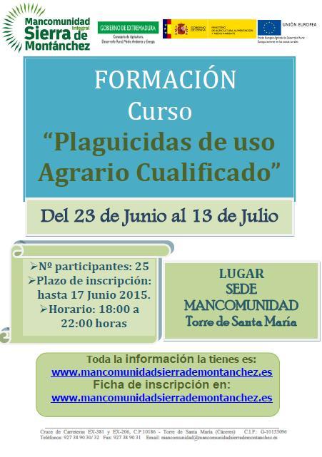 Imagen Curso Plaguicidas Agrario Cualificado