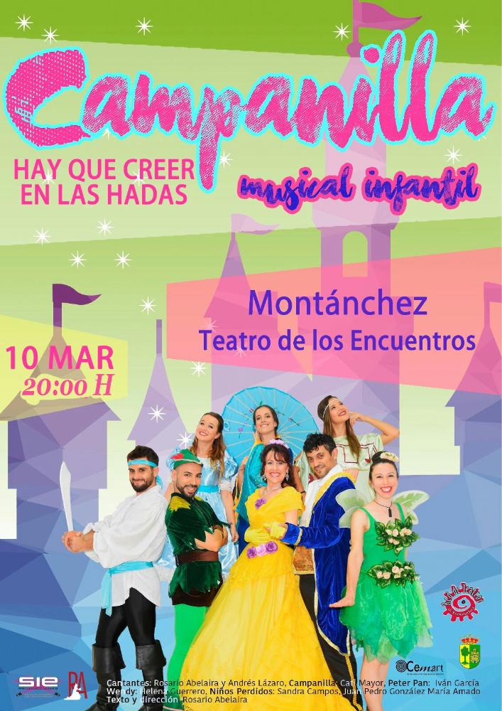 Imagen Musical Campanilla, hay que creer en las hadas